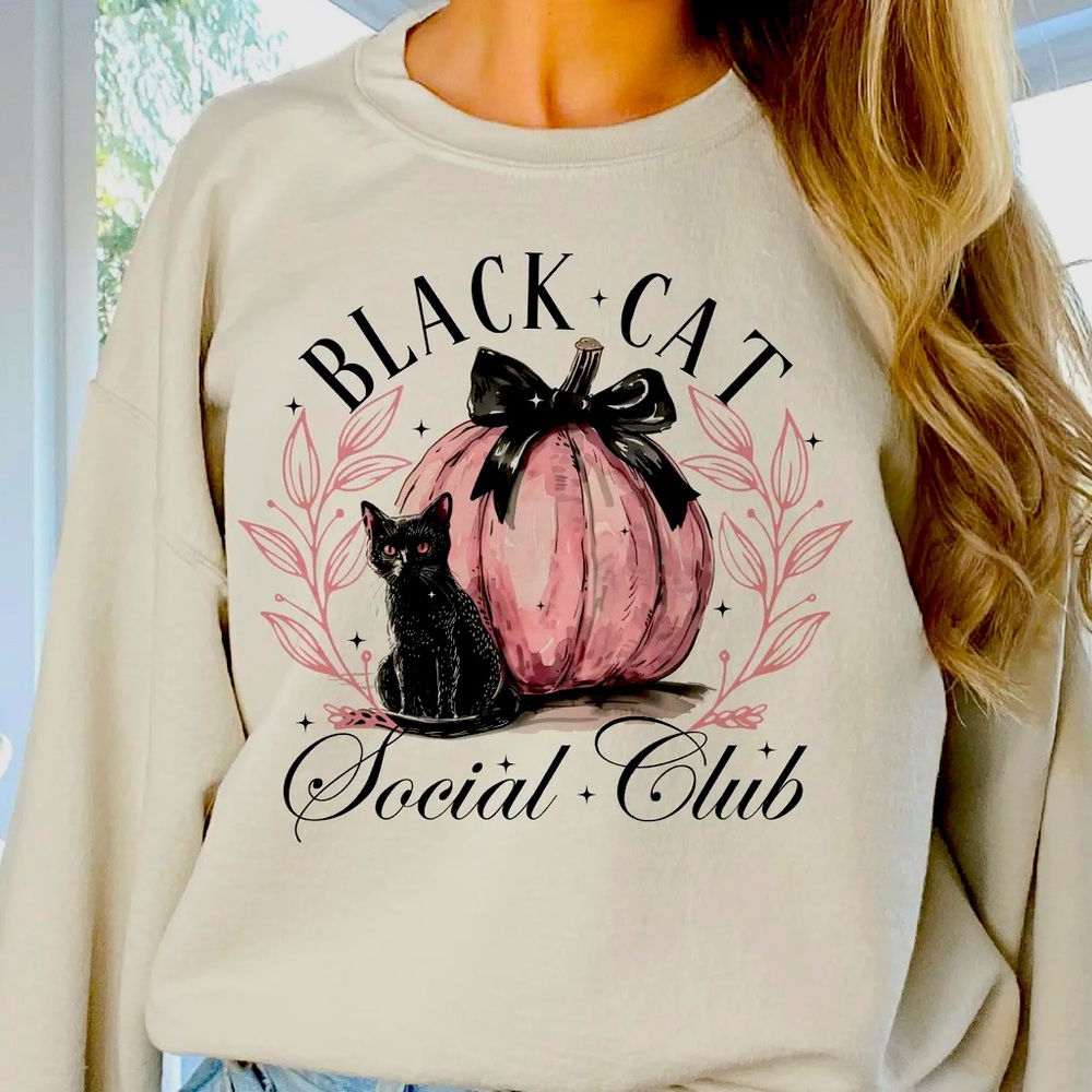 Black Cat Social Club Sweatshirt